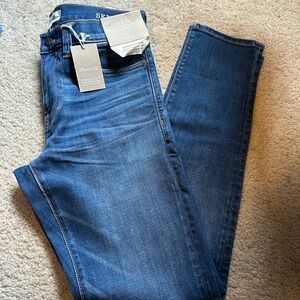 Madewell Blue Skinny Jeans